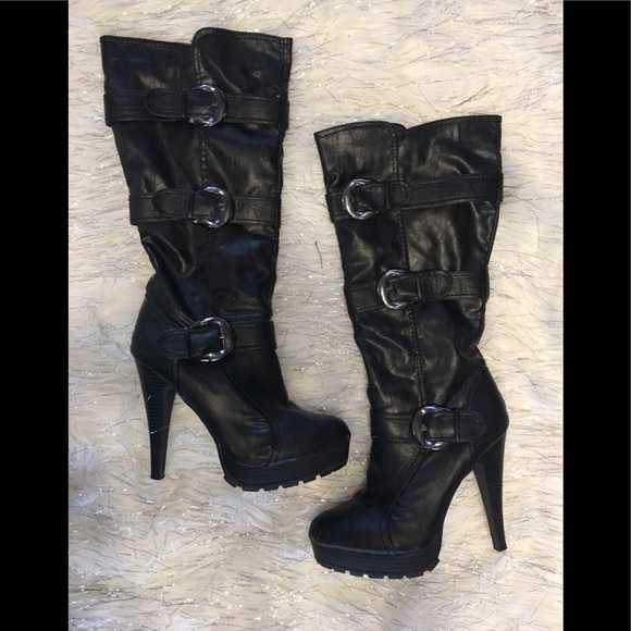 just fabulous Shoes - Final sale 💕 Tall Black Boots 10